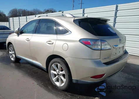 2012 Lexus Rx 350 z USA, uszkodzony, nr VIN 2T2BK1BA9CC123025